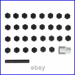 32pcs Anti-theft Wheel Screw Nut Lock Key Socket Removal Tool for Mercedes Benz