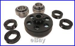 36 Inch Shaft Kit for Drift Trike Bikes with Twelve Axle Nuts, Four Lock Collars