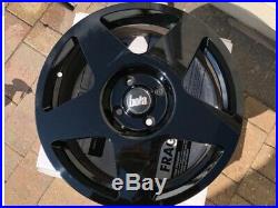 4 Bola B10 7.5J 17 4 Stud Alloy Wheels with nuts and locking wheel nuts