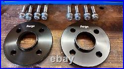 4 X Forge Hubcentric Wheel Spacers 16mm 4x98 PCD With Wheel Nuts / Locking Nuts