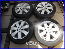 4 off 16 ford Mondeo Alloy wheels 5 stud with wheel nuts & locking nuts inc key