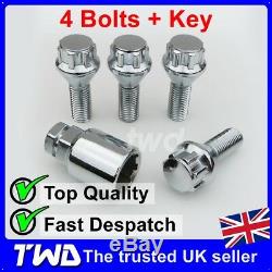 4 x ALLOY WHEEL LOCKING BOLTS FOR VOLVO XC90 MK1 (2002-2015) STUD LUG NUTS Z0b