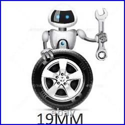 4 x ALLOY WHEEL LOCKING NUTS FORD TRANSIT CUSTOM M14 x 1.5 19MM BOLTS LUGS 19