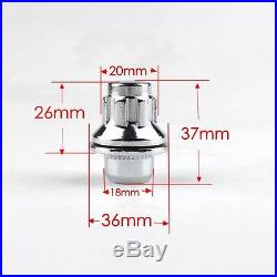 4 x HIGH QUALITY WHEEL LOCKING NUTS FOR TOYOTA SEAT SECURITY BOLTS LUGS(M12x1.5)