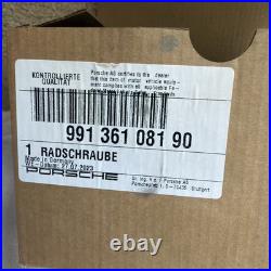 4 x PORSCHE 991 GTS Wheel Centre Locking Nut 99136108190 (991.361.081.90) used