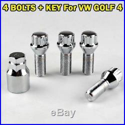 4 x for Volkswagen VW Golf Mk 4 Locking Alloy Wheel Nuts Lug Bolts M14x1.5