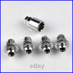 4x (M12x1.5) Locking Wheel Nuts Bolts Anti-theft Security Key fit for Toyata