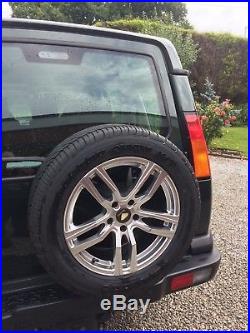 5 Wheels and Tyres (255/55 R18) from Land Rover Discovery, nuts & lock nuts