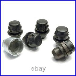5x Genuine Land Rover Locking Wheel Nuts 14x1.50 Black Land Rover DEFENDER 110 5x Genuine Land Rover Locking Wheel Nuts 14x1.50 Black Land Rover DEFENDER 110