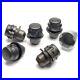 5x Genuine Land Rover Locking Wheel Nuts 14x1.50 Black Land Rover Discovery 5