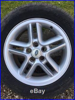 5x Range Rover Hurricane Alloy Wheels (18x8 PCD 5x120mm ET57) Inc Locking Nuts