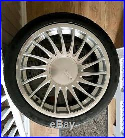 A45 Mercedes Alloy Wheels, With Extension Bolts, Locking Nuts, Wheel Spacers