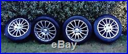 AEZ (xylo) Alloy Wheels & tyres 4x114.3 + locking wheel nuts, off Volvo Car
