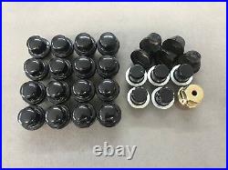 Alloy Wheel Nuts With Locking Nuts For Defender Set 16 & 5 Lock Nut Lrc1127