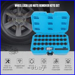 Anti Theft Master Locking Wheel Nut Key Socket Set Removal Kit for Mercedes Benz