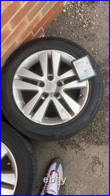 Astra SXI Alloy Wheels (5x110) Stud Pattern 17inches With 4x Locking Wheel Nuts