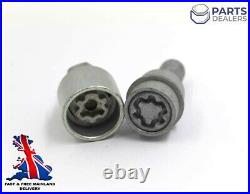 Audi Q3 Q5 Q7 Wheel Locking Nut Bolt Key Code Letter F + Locking Bolt Genuine