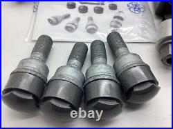 Audi Q8 19+ Q7 07+ Q5 09+ Locking Wheel Nut Security AntiTheft Bolts Kit Genuine