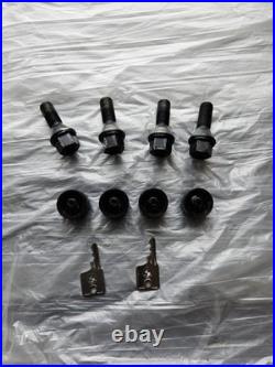 BMW E30 E28 E21 Keyed Wheel Bolts With Caps & Key Locking Wheel Nuts