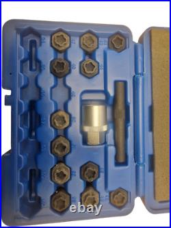 Bmw Locking Wheel Nut Set 14 Piece In Hard Case Draper Stock No 15127