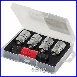 Butzi Chrome Anti Theft Locking Wheel Bolt Nuts & 2 Key for Land Rover Discovery