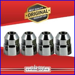 Butzi M12x1.50mm Chrome Anti Theft Locking Wheel Nuts For Toyota Avensis 03-09