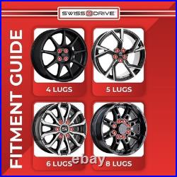 Butzi M12x1.50mm Chrome Anti Theft Locking Wheel Nuts For Toyota Avensis 03-09