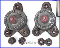 Cadillac GM RED Hubcap Wire Wheel Cover Key 4 Lock Nuts Retainers 20 Lug Nuts