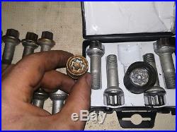Car Locking Wheel Bolt Nut Key Removal Tool Set Lost Original Keys For Mercedes