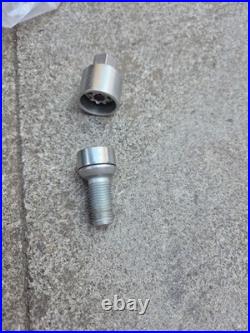 Code J Genuine Locking Wheel nut key & Bolt VW Audi 4F0698139C809 A3 A4 A6 TT