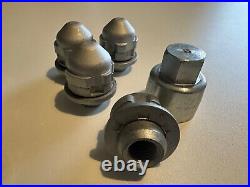 Complete set of original 16 wheel nuts and 4 locking wheel nuts. Jaguar XK