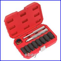 Conical Shaped Locking Wheel Nut Removal Set 10pc
