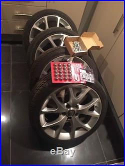 Corsa genuine 18 VXR Alloy Wheel Set Brand New Nuts, Locking Nuts And Covers