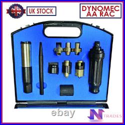 DYNOMEC Locking Wheel Nut Remover Set as used by the AA and RAC. LATEST KIT