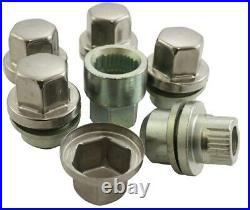 Defender With Alloy Wheels Set Of 5 Locking Wheel Nuts Stc8843aalr Genuine