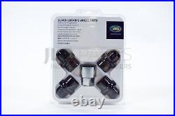 Disco 5, RR L405 & RR Sport L494 Locking Wheel Nut Kit Black Chrome VPLGW0170