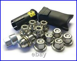 Discovery 2 Locking Wheel Nut Kit For Alloy Wheels OEM RRB100510SET