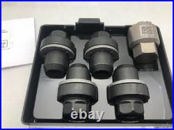 Discovery 5 Range Rover & Rr Sport Locking Wheel Nut Set Black Genuine Vplgw0170