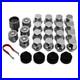 Dodge Journey Wheel Nuts Silver Forged Package with Lock Nuts 2008 on
