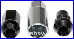 Dorman DOR-713-375A Black Acorn Wheel Nut Lock Set