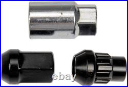 Dorman DOR-713-375A Black Acorn Wheel Nut Lock Set