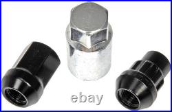 Dorman DOR-713-375A Black Acorn Wheel Nut Lock Set