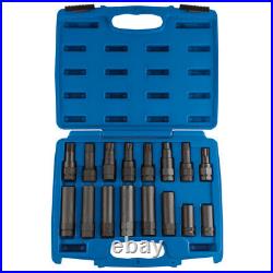 Draper Expert 16 Piece Locking Wheel Nut Key Set for Most Popular Vehicles 15126