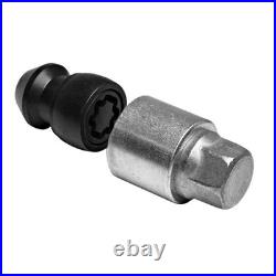EVO MK5 M12x1.50mm Black Anti Theft Locking Wheel Nuts For a Lexus SC400