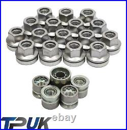 FORD TRANSIT WHEEL NUT SET 16 + LOCK NUT x4 + KEY MK6 MK7 200-2014