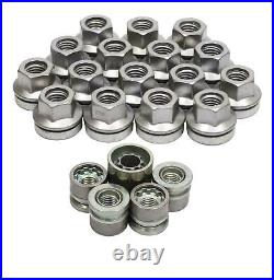 FORD TRANSIT WHEEL NUT SET 16 + LOCK NUT x4 + KEY MK6 MK7 200-2014