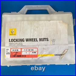 Fits Renault Geniune Locking Wheel Nut Kit For Key Code Fa17272