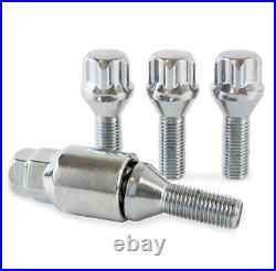 For Jeep Compass Locking Wheel Nuts M12x1.5 Stud Bolts For Alloy Wheels