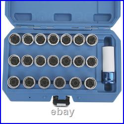 For Mini Series E12 E21 E23 Wheel Locking Lug Nut Key Set Wheel Nut Socket Set