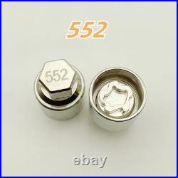 For SEAT Lock Locking Wheel Bolt Nut Key Master Security Remover Key 542-560